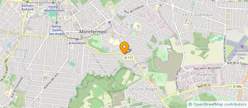 localisation de l'entreprise MADAME ELVIRE ROBBA  MONTFERMEIL