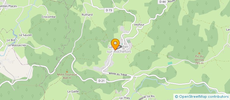 localisation de l'entreprise MADAME ELVIRE VOLK-LEONOVITCH à SAINT-DIDIER-SUR-ROCHEFORT