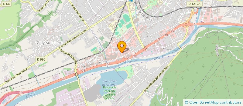 localisation de l'entreprise MADAME ELVYRA LEITONAITE  ALBERTVILLE