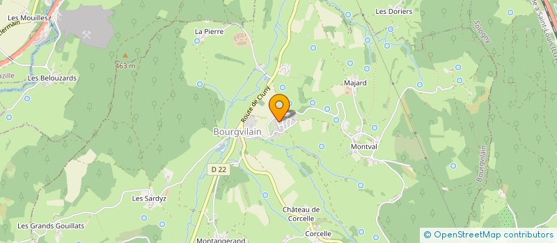 localisation de l'entreprise MADAME ELVYRE DUPUY  BOURGVILAIN