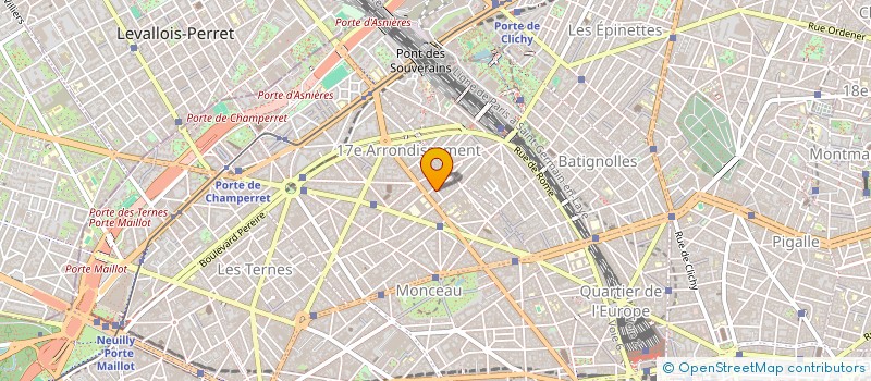 localisation de l'entreprise MADAME ELWIRA BARBARA KOMOROWSKA  PARIS