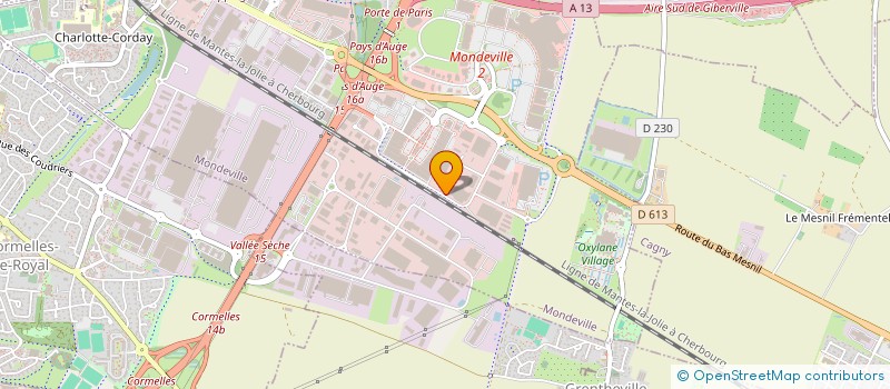 localisation de l'entreprise MADAME ELY KLING  MONDEVILLE