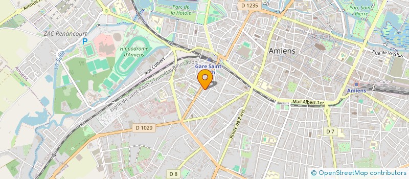 localisation de l'entreprise MADAME ELYA HAMOUR à AMIENS