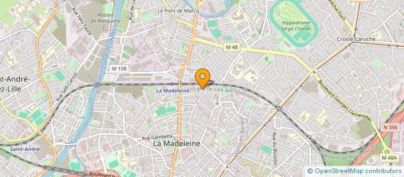 localisation de l'entreprise MADAME ELYA LACROIX DJAHRA à MARCQ-EN-BARŒUL