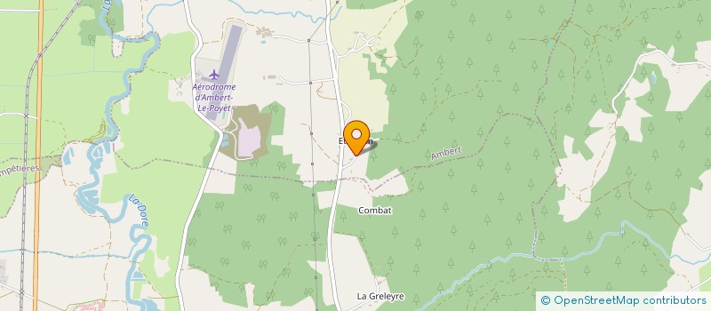 localisation de l'entreprise MADAME ELYANE BERNARD  AMBERT