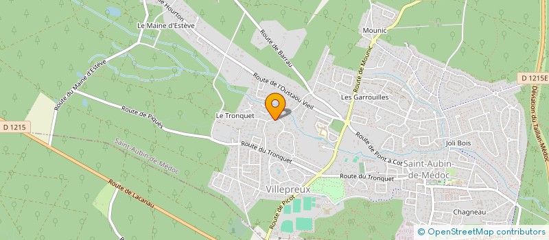 localisation de l'entreprise MADAME ELYANE BODARD  SAINT-AUBIN-DE-MEDOC