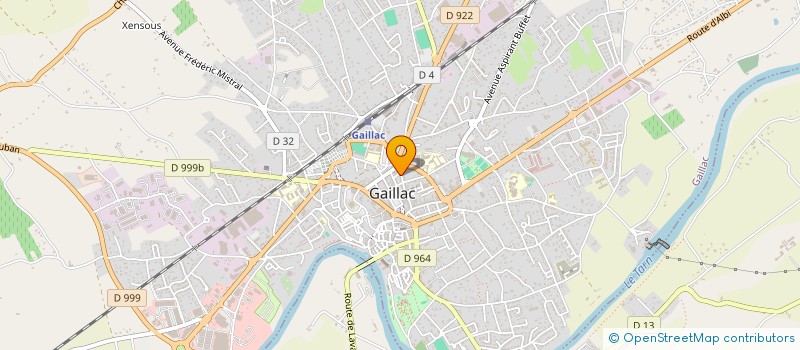 localisation de l'entreprise MADAME ELYANE ESTAY à GAILLAC