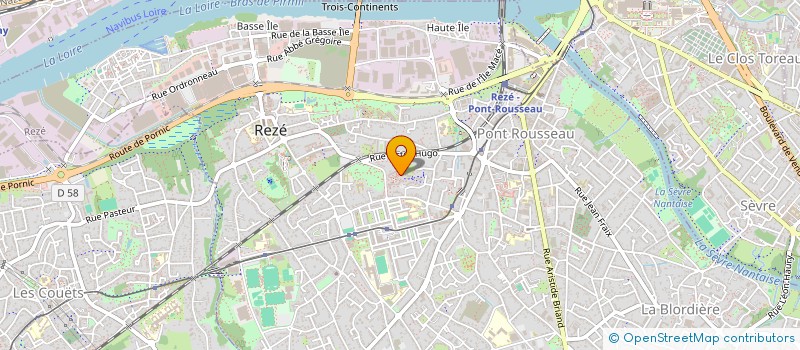 localisation de l'entreprise MADAME ELYJAH PAGE à REZE
