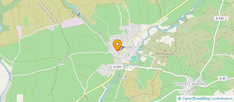 localisation de l'entreprise MADAME ELYNA FABIAU  VILLEGLY