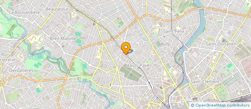 localisation de l'entreprise MADAME ELYNE LAVAND  NANTES