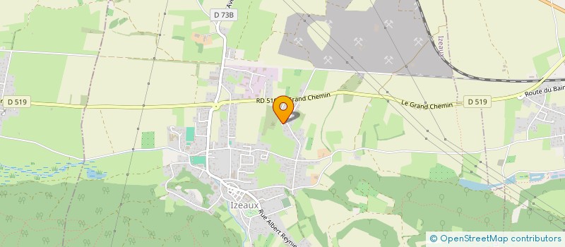 localisation de l'entreprise MADAME ELYSA VELLA  IZEAUX