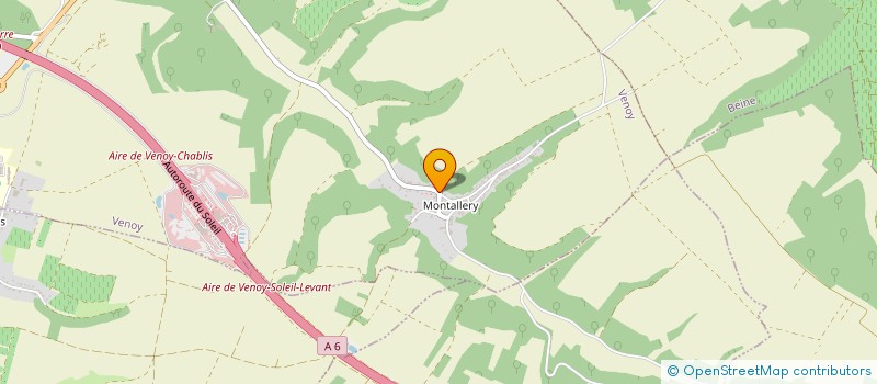 localisation de l'entreprise MADAME ELYSE BOUGE  VENOY