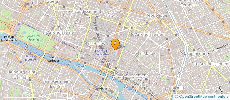 localisation de l'entreprise MADAME ELYSE DE MONTIS  PARIS