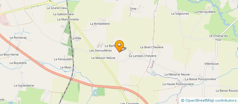 localisation de l'entreprise MADAME ELYSE GEORGET  MARTIGNE-FERCHAUD