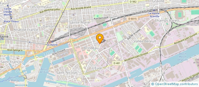 localisation de l'entreprise MADAME ELYSE GRANDIN-DELAUNAY à LE HAVRE