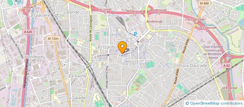 localisation de l'entreprise MADAME ELYSE RIVIN à TOULOUSE