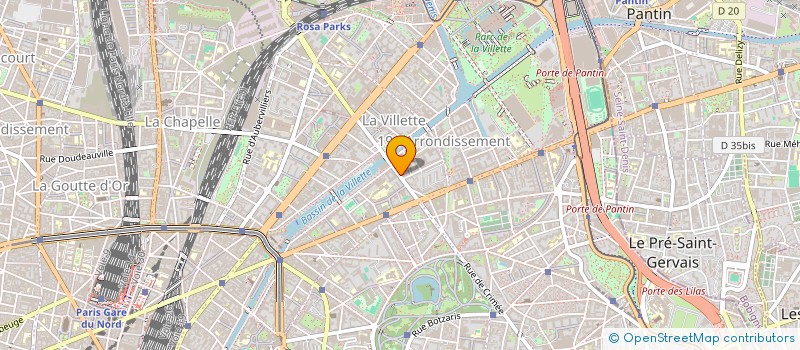 localisation de l'entreprise MADAME ELYSE TOPENOT  PARIS