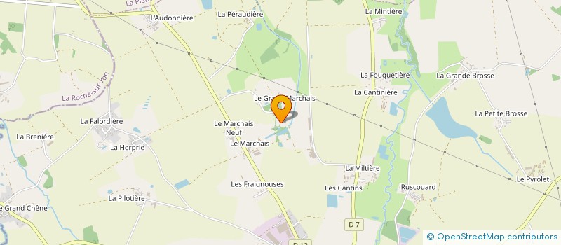 localisation de l'entreprise MADAME ELYSIA LABARRE à VIEILLEVIGNE