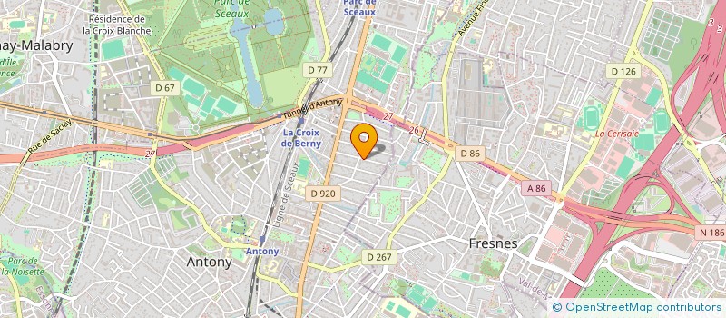 localisation de l'entreprise MADAME ELYSSA BAROUDI  CHEVILLY-LARUE