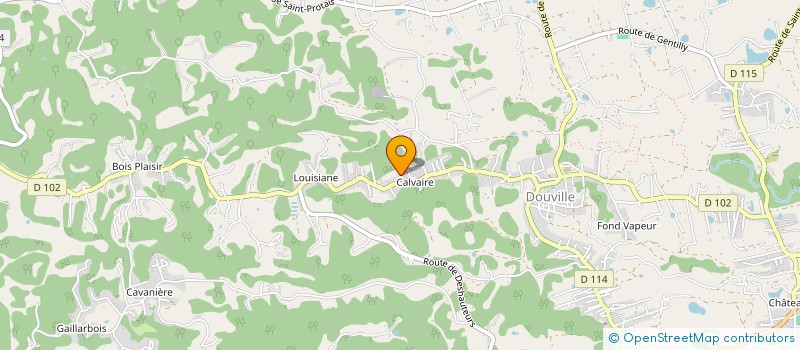 localisation de l'entreprise MADAME ELZA AKO  SAINTE-ANNE