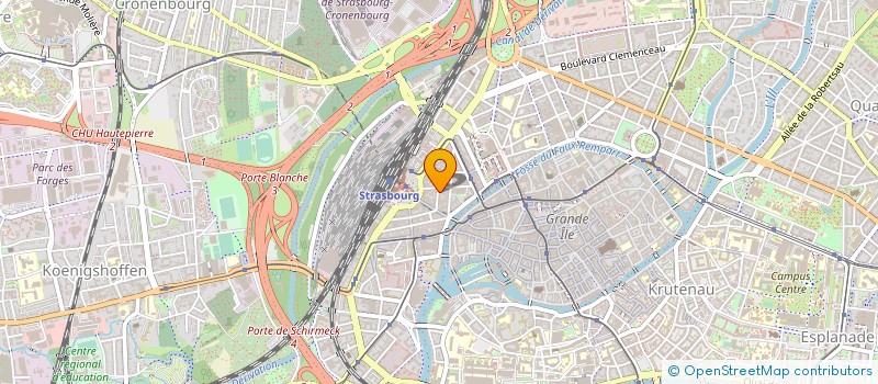 localisation de l'entreprise MADAME ELZA SINBAGAEVA à STRASBOURG