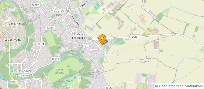 localisation de l'entreprise MADAME ELZA ZOUMALE PANDE  PERIGNY