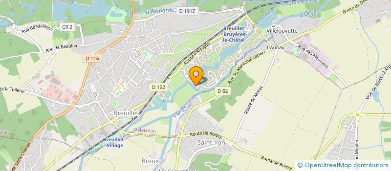 localisation de l'entreprise MADAME ELZBIETA CEGLINSKA à BREUILLET