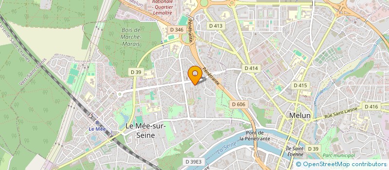 localisation de l'entreprise MADAME ELZBIETA KOWALCZYK à LE MEE-SUR-SEINE