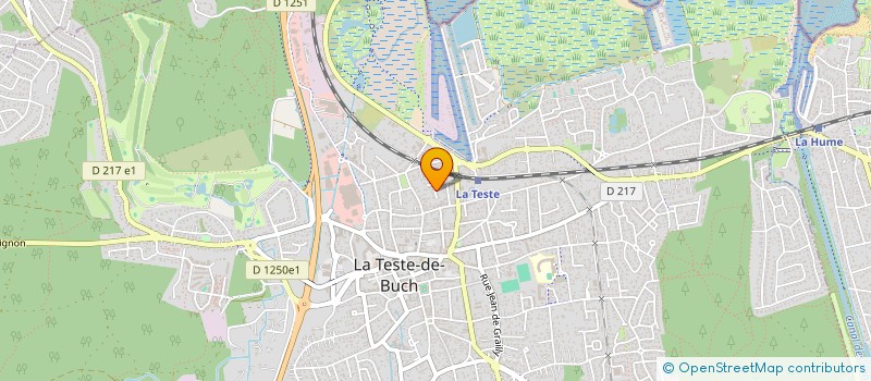 localisation de l'entreprise MADAME ELZBIETA MIELCZAREK à LA TESTE-DE-BUCH