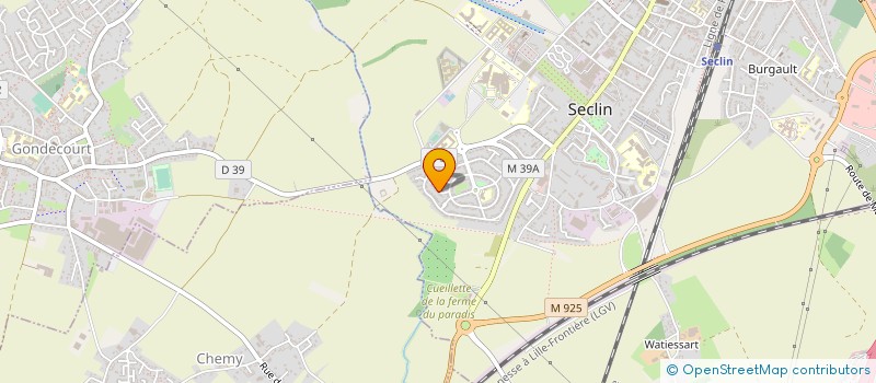 localisation de l'entreprise MADAME ELZBIETA TYSZKA à SECLIN