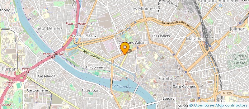 localisation de l'entreprise MADAME EMA CATHERINE  TOULOUSE