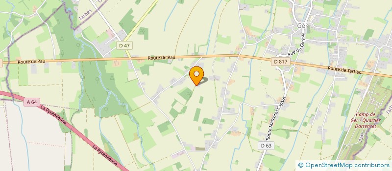 localisation de l'entreprise MADAME EMA CLAVERIE  GER