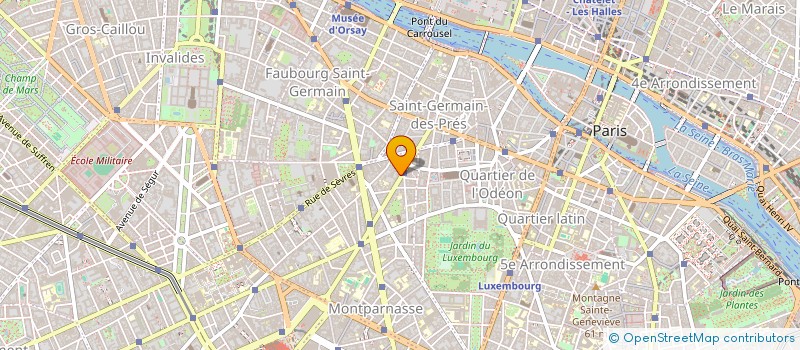 localisation de l'entreprise MADAME EMA-FRANCESCA GUARNERI  PARIS