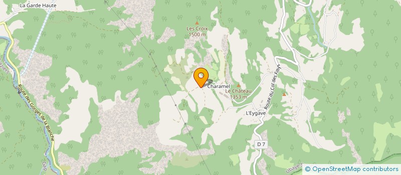 localisation de l'entreprise MADAME EMA GALLICE  UBAYE-SERRE-PONCON