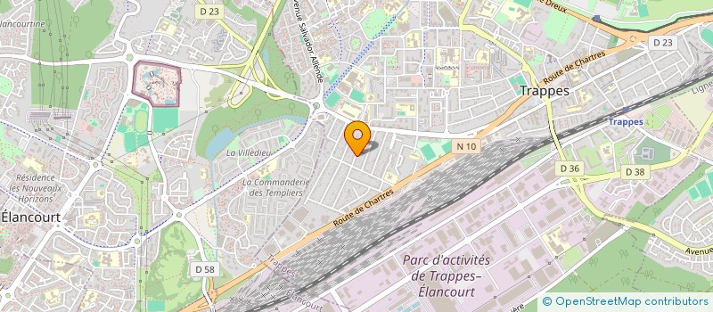 localisation de l'entreprise MADAME EMA GAUVERT à TRAPPES