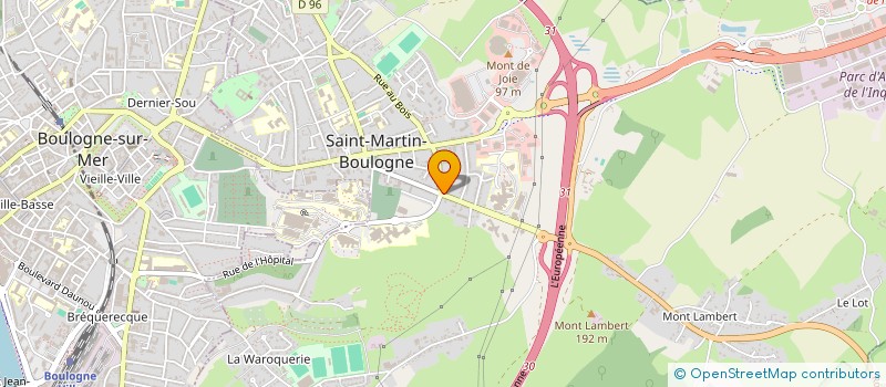 localisation de l'entreprise MADAME EMA HUMEZ à SAINT-MARTIN-BOULOGNE