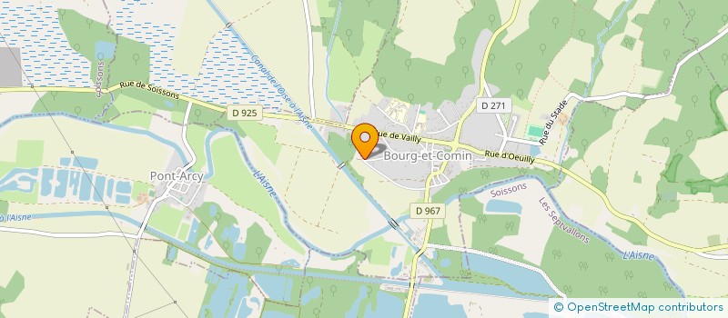 localisation de l'entreprise MADAME EMA MAGNIEZ  BOURG-ET-COMIN