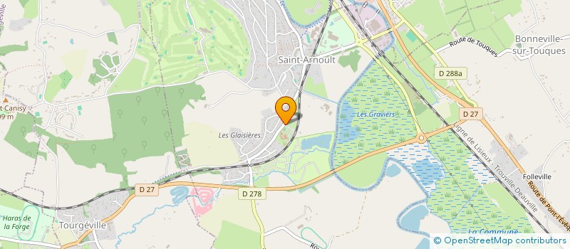 localisation de l'entreprise MADAME EMA MESSIDOR  SAINT-ARNOULT