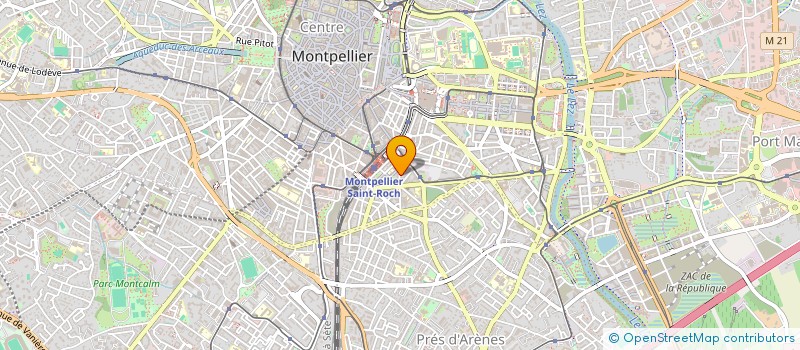 localisation de l'entreprise MADAME EMA OLTRA à MONTPELLIER
