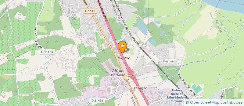 localisation de l'entreprise MADAME EMA SALE  CADAUJAC