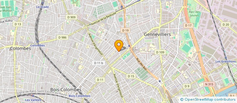 localisation de l'entreprise MADAME EMA SALMON  ASNIERES-SUR-SEINE