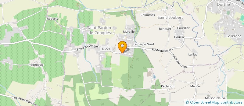 localisation de l'entreprise MADAME EMA TOJAGIC  SAINT-PARDON-DE-CONQUES