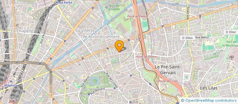 localisation de l'entreprise MADAME EMANE AMHAOUACH  PARIS