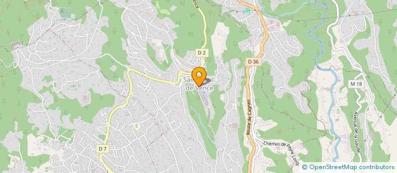 localisation de l'entreprise MADAME EMANU HERTZOG à SAINT-PAUL-DE-VENCE