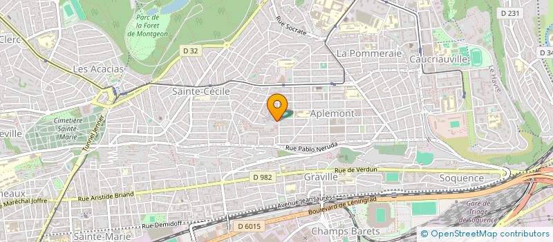 localisation de l'entreprise MADAME EMANUELA ACCARDO  LE HAVRE