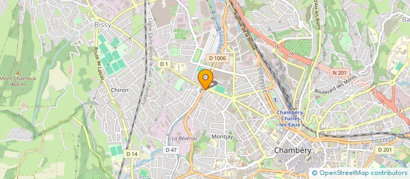 localisation de l'entreprise MADAME EMANUELA-LARISA CALDARAS  CHAMBERY