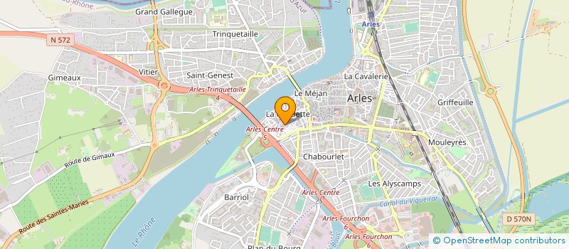 localisation de l'entreprise MADAME EMANUELA MELONI  ARLES