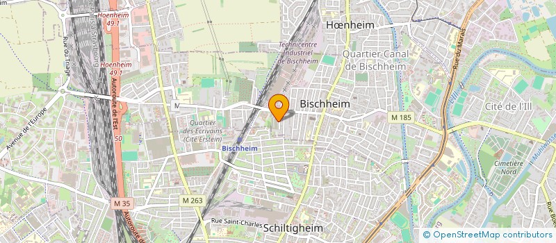 localisation de l'entreprise MADAME EMANUELA NICHITA  BISCHHEIM