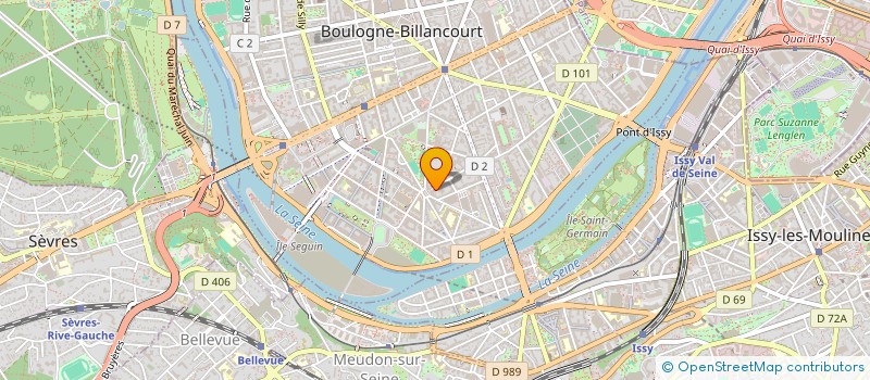 localisation de l'entreprise MADAME EMANUELA SALVATERRA à BOULOGNE-BILLANCOURT