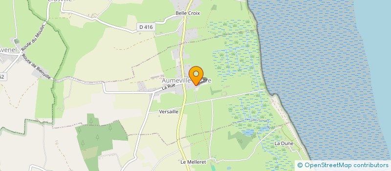 localisation de l'entreprise MADAME EMANUELE ARGENTIN  AUMEVILLE-LESTRE